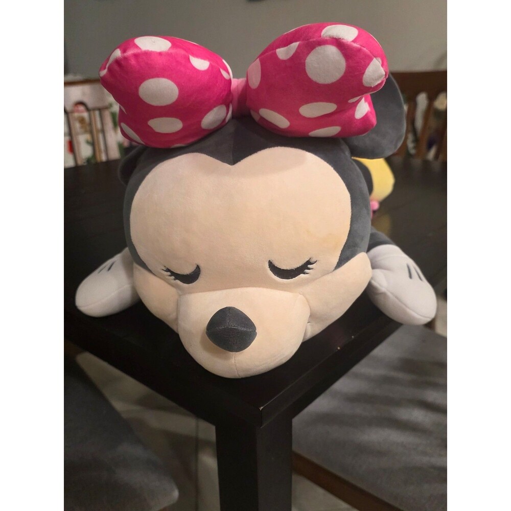 Disney Minnie Mouse Cuddleez Plush Soft Stuffed Animal Pillow Large 24 in Approx